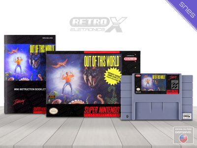 Out of This World TW Super Nintendo Completo