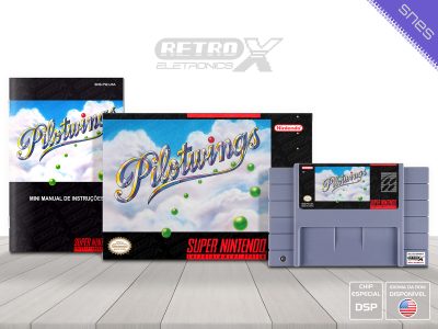 Pilotwings PW Super Nintendo Completo - chip especial