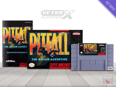 Pitfall APAE Super Nintendo Completo