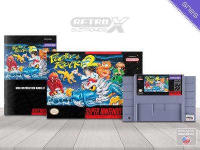 Pocky & Rocky 2 29 Super Nintendo Completo