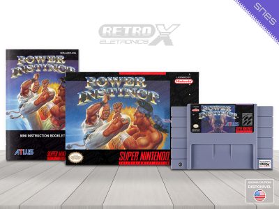 Power Instinct AGKE Super Nintendo Completo