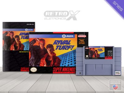 Rival Turf! RB Super Nintendo Completo