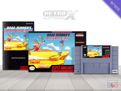 Road Runners Death Valley Rally DV Super Nintendo Completo