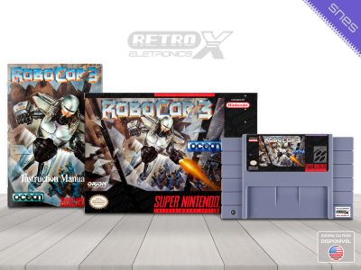 Robocop 3 R3 Super Nintendo Completo