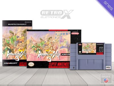 Romancing Saga 3 AL3E Super Nintendo Completo
