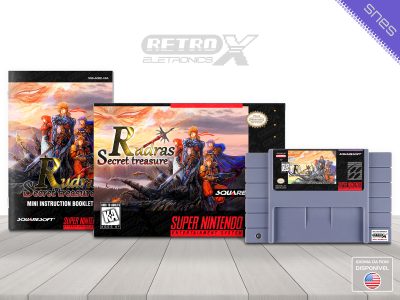 Rudras Secret Treasure AORE Super Nintendo Completo