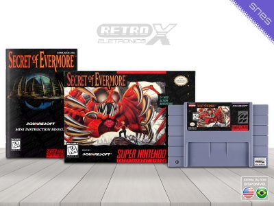 Secret of Evermore AEOE Super Nintendo Completo