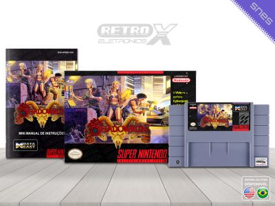 Shadowrun Português WRBR Super Nintendo Completo