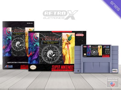 Shin Megami Tensei The Old Testament I & II AKME Super Nintendo Completo