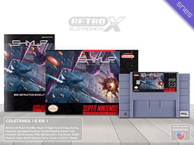 Shmups Collection Vol 2 SHC2 Super Nintendo Completo - coletanea