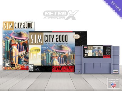 Sim City 2000 AWWE Super Nintendo Completo