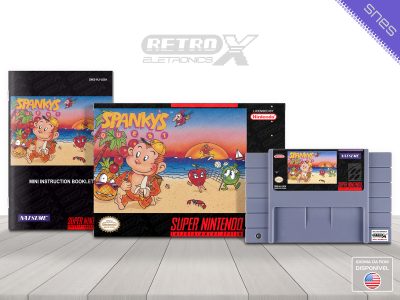 Spank's Quest HJ Super Nintendo Completo