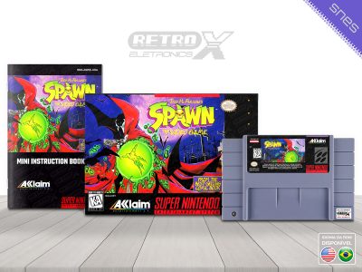 Spawn A9WE Super Nintendo Completo