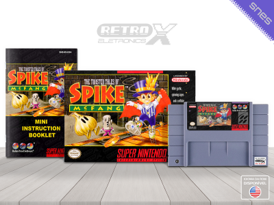 Spike Mcfang 83 Super Nintendo Completo