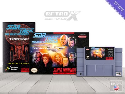 Star Trek The Next Generation XN Super Nintendo Completo