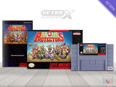 Stone Protectors ASOE Super Nintendo Completo