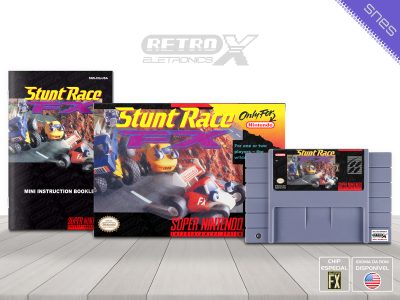Stunt Race FX CQ Super Nintendo Completo - chip especial