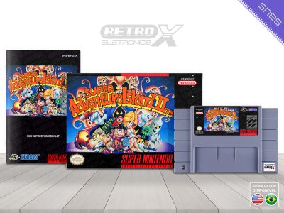 Super Adventure Island 2 E4 Super Nintendo Completo