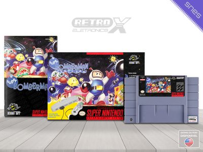 Super Bomberman 1 H6 Super Nintendo Completo