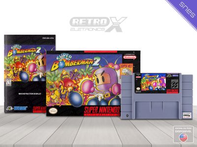 Super Bomberman 2 M4 Super Nintendo Completo