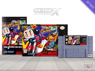 Super Bomberman 5 A5SE Super Nintendo Completo