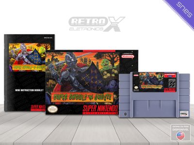 Super Ghouls 'N Ghosts CM Super Nintendo Completo