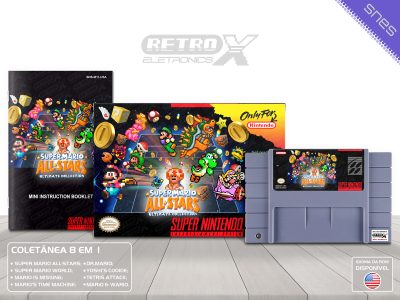 Super Mario All Stars Ultimate Collection M11 Super Nintendo Completo - coletanea