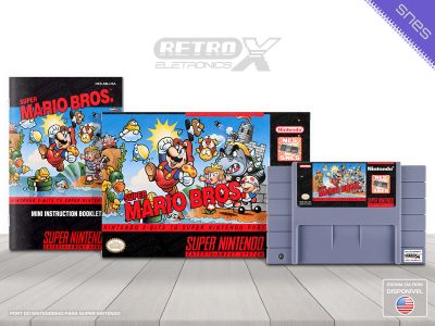 Super Mario Bros NES TO SNES Super Nintendo Completo - port
