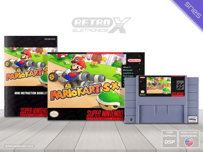 Super Mario Kart SX HACK Super Nintendo Completo - hack chip especial