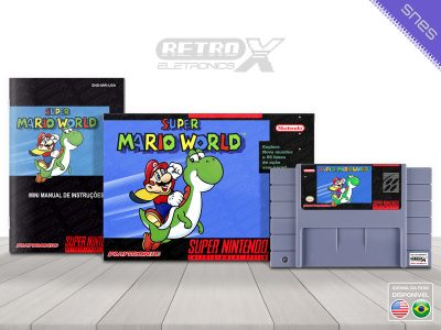 Super Mario World PLAYTRONIC Super Nintendo Completo