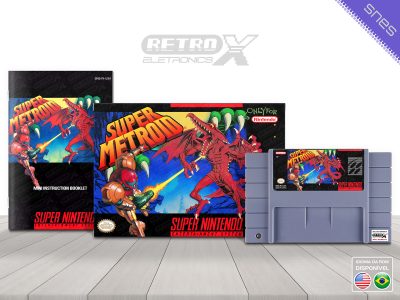 Super Metroid RI Super Nintendo Completo x