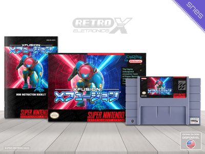 Super Metroid X Fusion HACK Super Nintendo Completo - hack