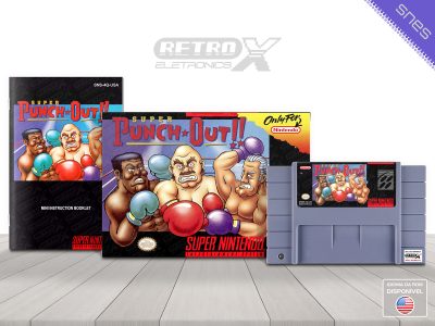 Super Punch-Out!! 4Q Super Nintendo Completo