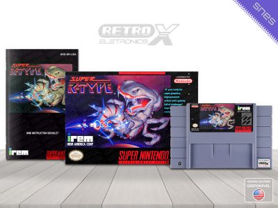 Super R-Type SR Super Nintendo Completo