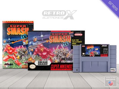 Super Smash TV TV Super Nintendo Completo