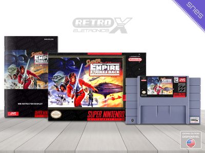 Super Star Wars Empire Strikes Back E5 Super Nintendo Completo