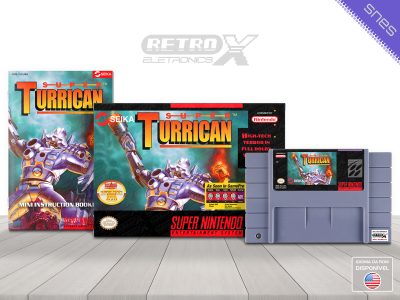 Super Turrican 1 TU Super Nintendo Completo