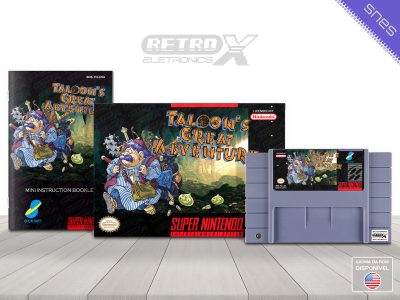 Taloon's Great Adventure TQ - Torneko no Daibōken - Super Nintendo Completo