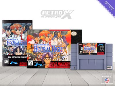 The Adventures of Hourai High Transfer Student Dramabomb AJHE Super Nintendo Completo