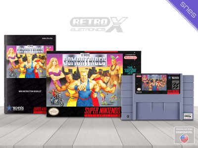 The Combatribes CR Super Nintendo Completo