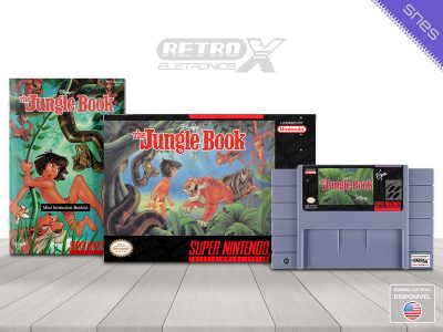 The Jungle Book 7K Super Nintendo Completo