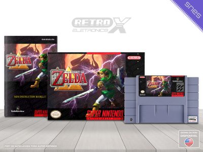 The Legend of Zelda The Ancient Stone Tablets port satellaview BSAS Super Nintendo Completo