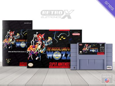 The Magical Land of Wozz AWOE Super Nintendo Completo