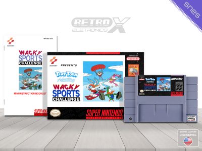 Tiny Toon Adventure Wacky Sports Challenge SZ Super Nintendo Completo