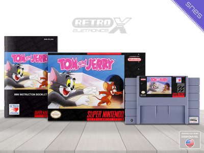 Tom and Jerry TR Super Nintendo Completo