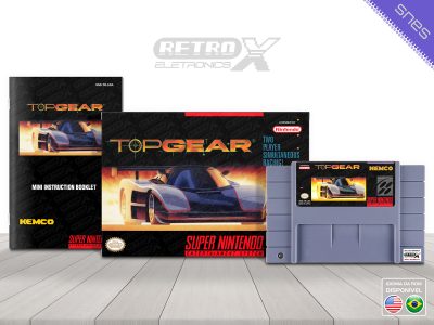 Top Gear 1 TR Super Nintendo Completo