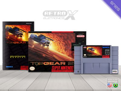 Top Gear 2 2P Super Nintendo Completo