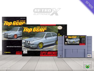 Top Gear Gol GST 1.8 HACK Super Nintendo Completo - hack
