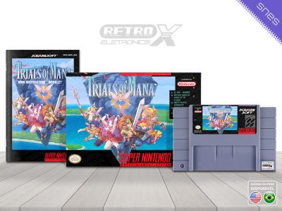 Trials of Mana A3DE Super Nintendo Completo