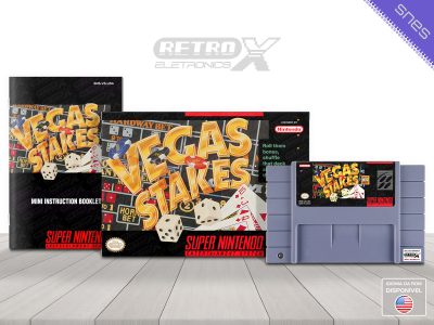 Vegas Stakes VS Super Nintendo Completo